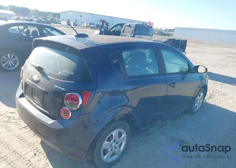 2015 Chevrolet Sonic Ls из США, поврежденный, VIN 1G1JA6SH3F4134194